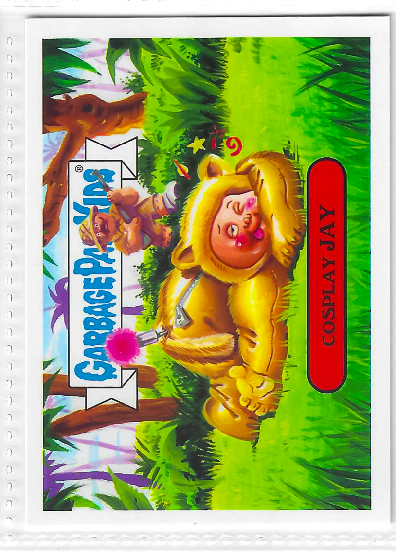2017 Topps Garbage Pail Kids Adam-Geddon Cosplay Jay #3b