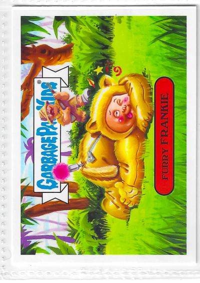 2017 Topps Garbage Pail Kids Adam-Geddon Furry Frankie #3a