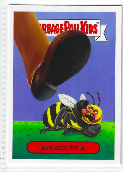 2017 Topps Garbage Pail Kids Adam-Geddon Bye-Bye Bea #3a