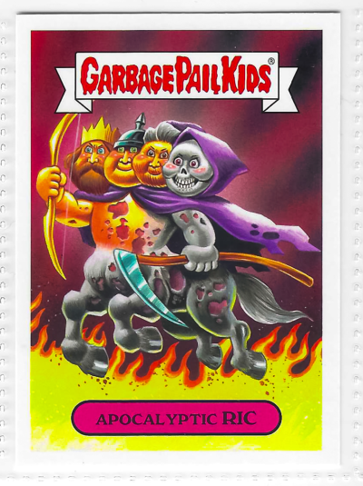2017 Topps Garbage Pail Kids Adam-Geddon Apocalyptic Ric #7b