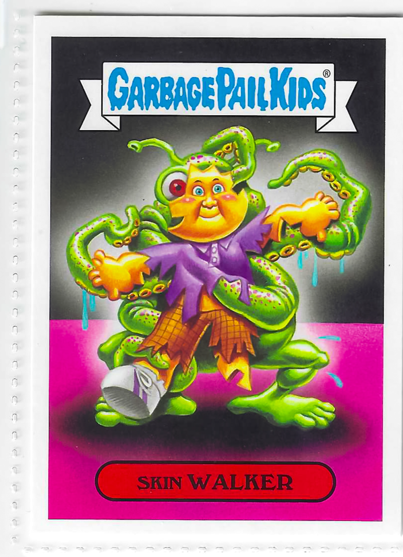 2017 Topps Garbage Pail Kids Adam-Geddon Skin Walker #1a