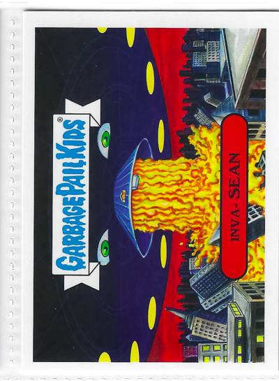 2017 Topps Garbage Pail Kids Adam-Geddon Inva-Sean #5b