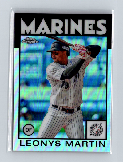 2021 Topps Chrome - 1986 Topps Baseball Leonys Martin #86-LM
