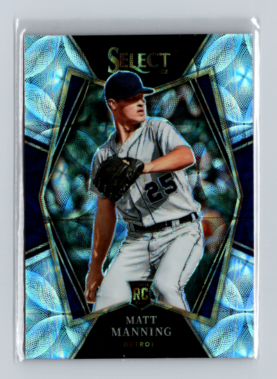 2022 Panini Select - Premier Level Matt Manning #114 Scope Prizm (RC)