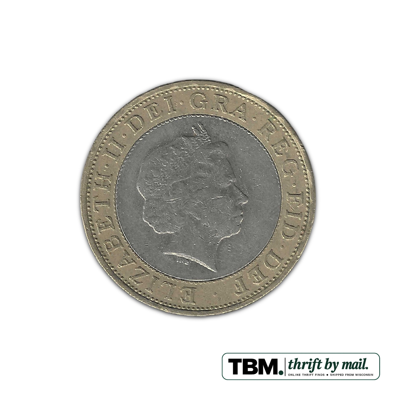 1998 United Kingdom Two Pounds About Uncirculated