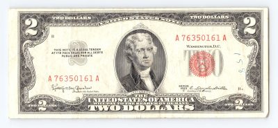 1953 $2 Federal Reserve Note 35