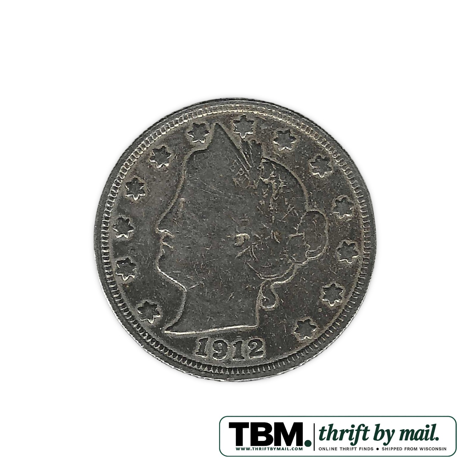 1912 Liberty Head Nickel Fine