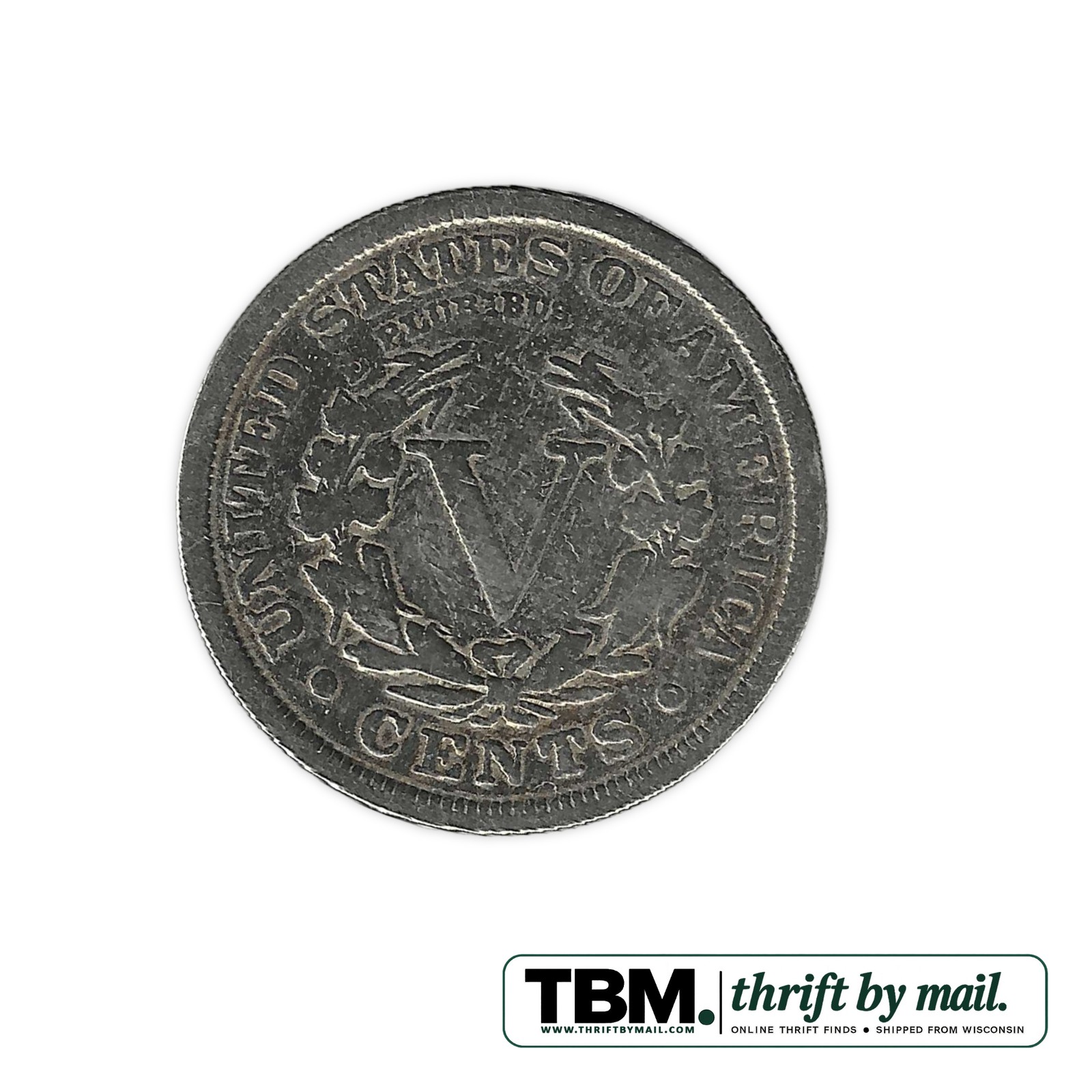1912 Liberty Head Nickel Fine - Image 2