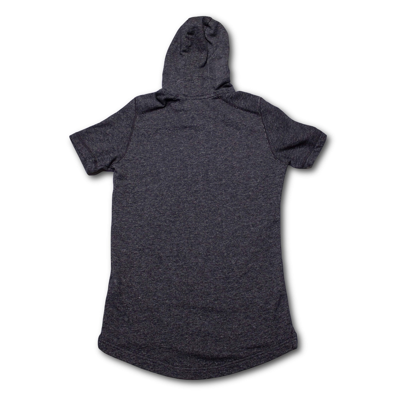 Under Armour Short Sleeve Hoodie Womens Small Gray Fitted Excellent - Image 2