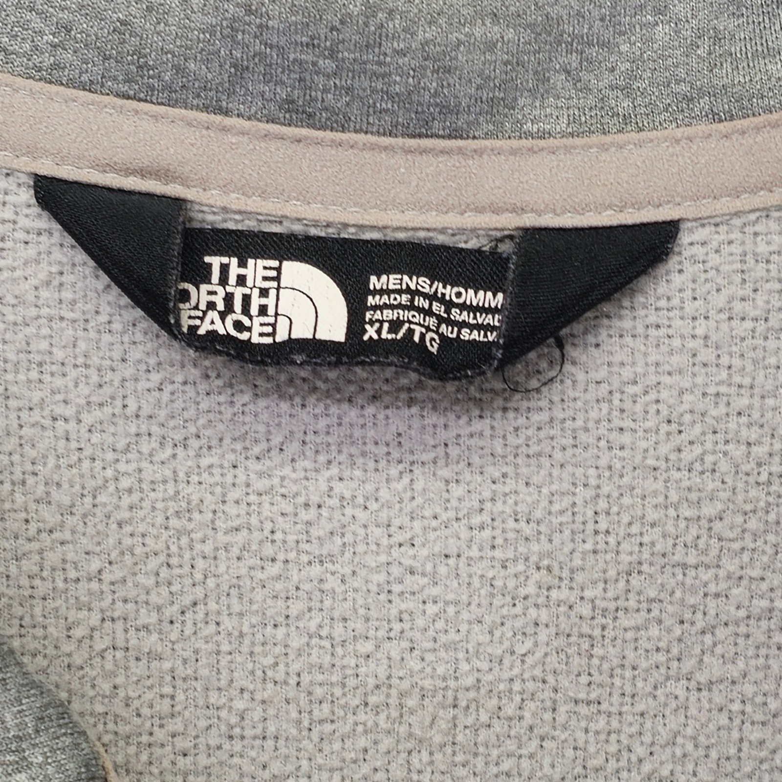 The North Face Quarter-zip pullover fleece quarter zip gray XL - Image 3
