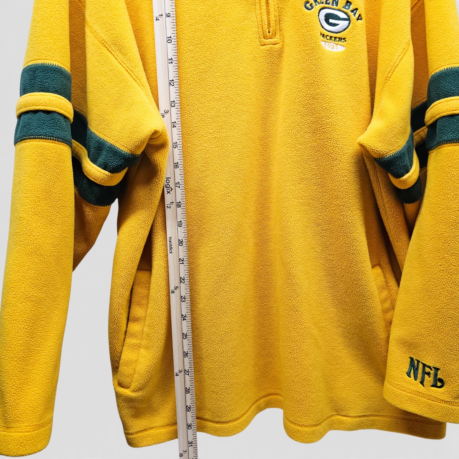 NFL Green Bay Packers Green Bay Packers fleece quarter-zip pullover quarter-zip, - Image 6