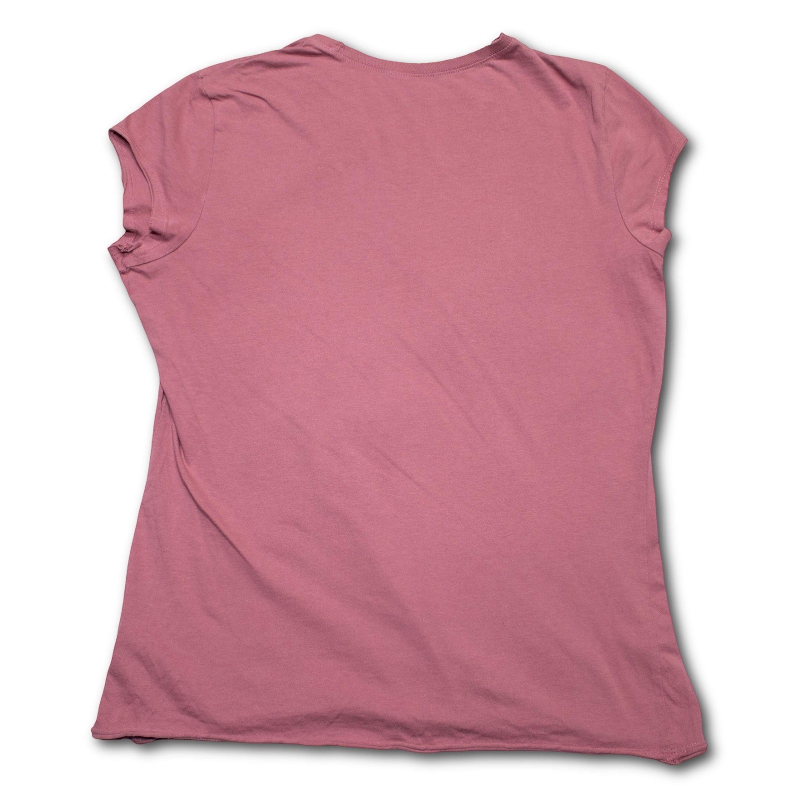 Calvin Klein Jeans Graphic T-Shirt Womens Large Mauve Pink Excellent - Image 2