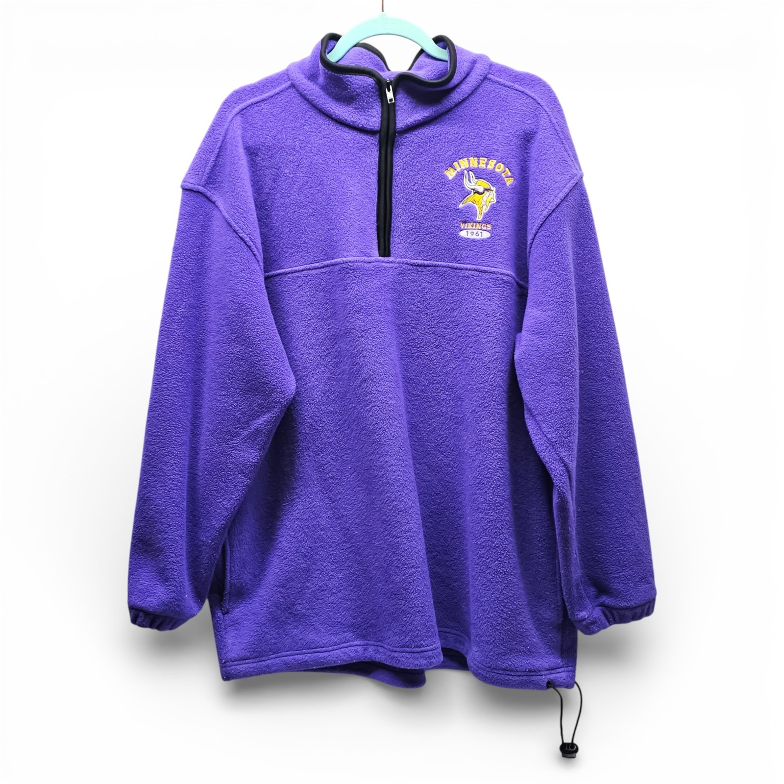 NFL Style and Graphics / VF Imagewear Minnesota Vikings quarter-zip fleece pullo