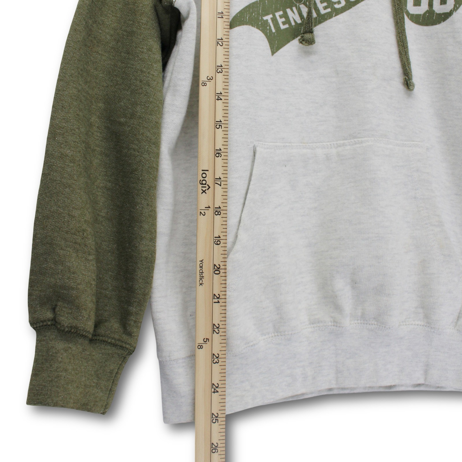 Coconut Creek Dollywood Hoodie Mens S Gray Green Good - Image 5