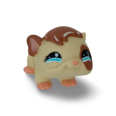 Littlest Pet Shop Guinea Pig #683 Kids One Size Tan Brown Excellent