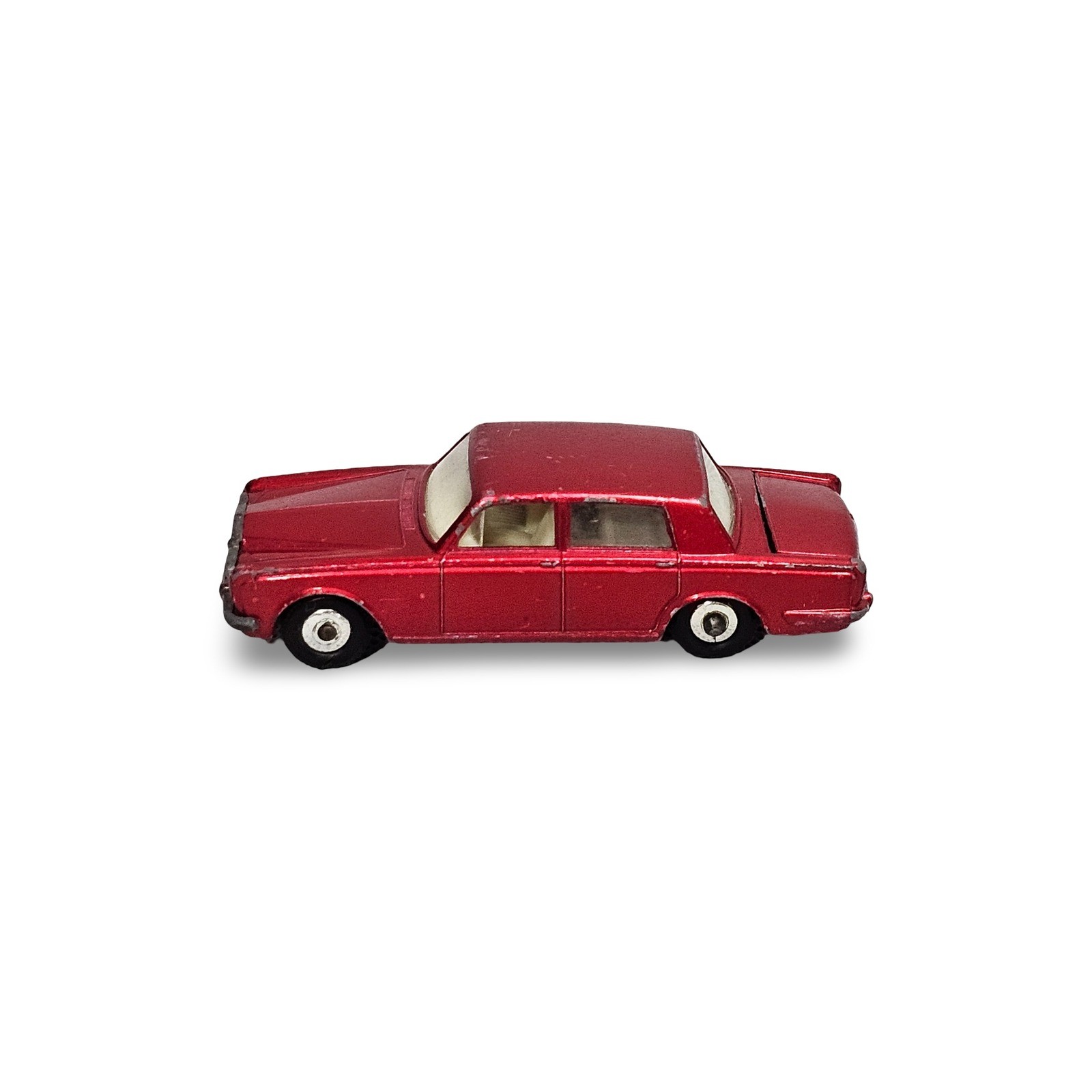 Matchbox Lesney Rolls Royce Silver Shadow No. 24 Metallic Red Good - Image 2