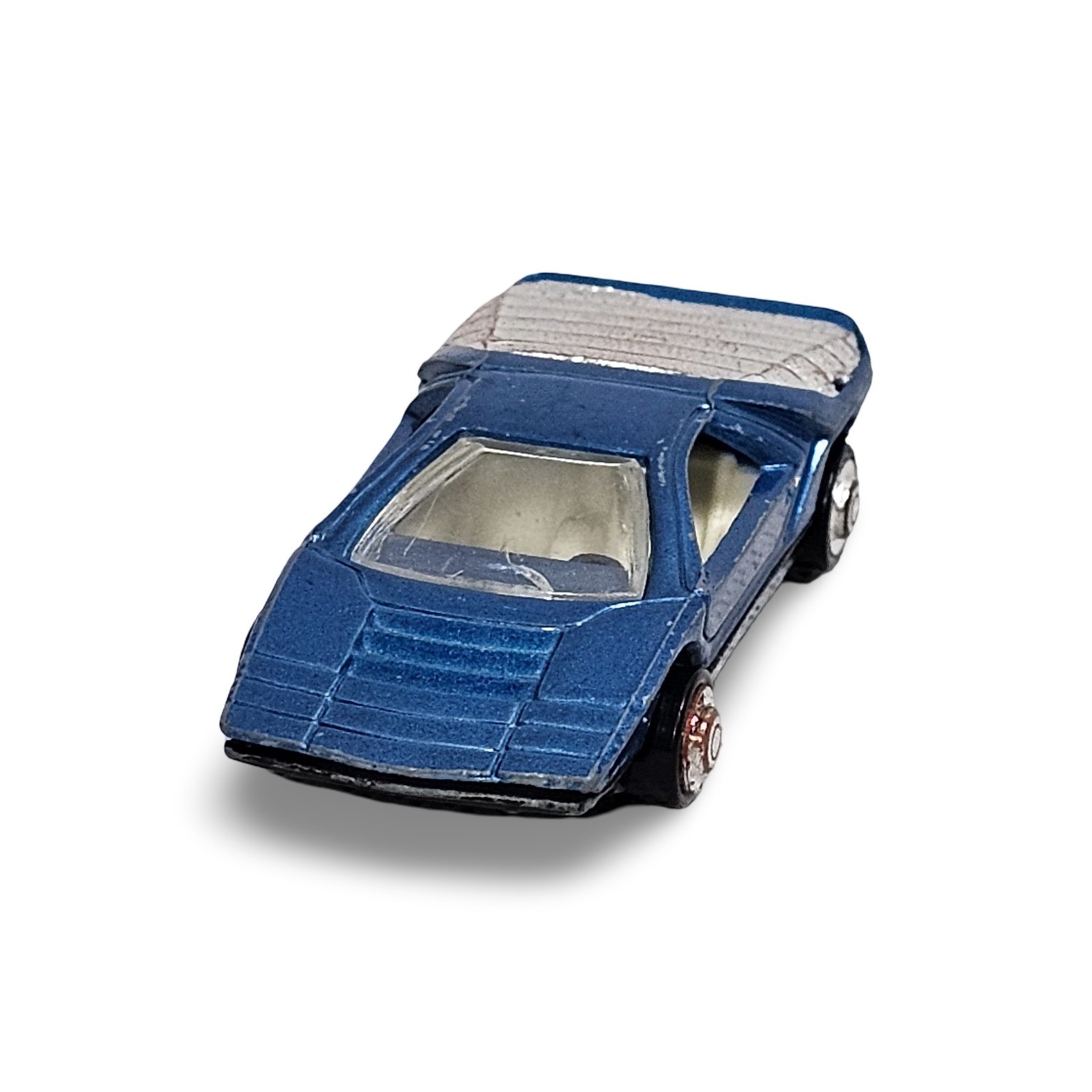 Playart Carabo Bertone Diecast Car Boys 1:64 Metallic Blue Hong Kong