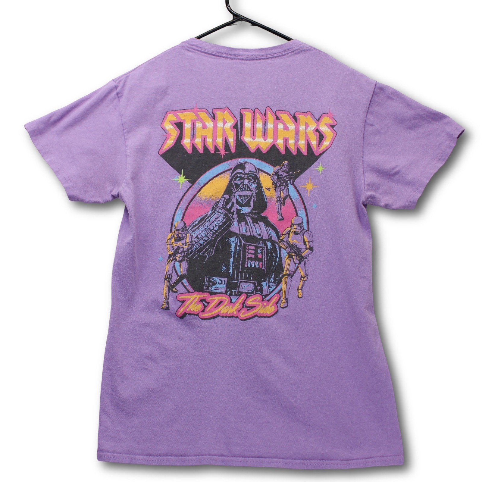 Star Wars Mad Engine The Dark Side T-Shirt Mens Small Purple Excellent - Image 2