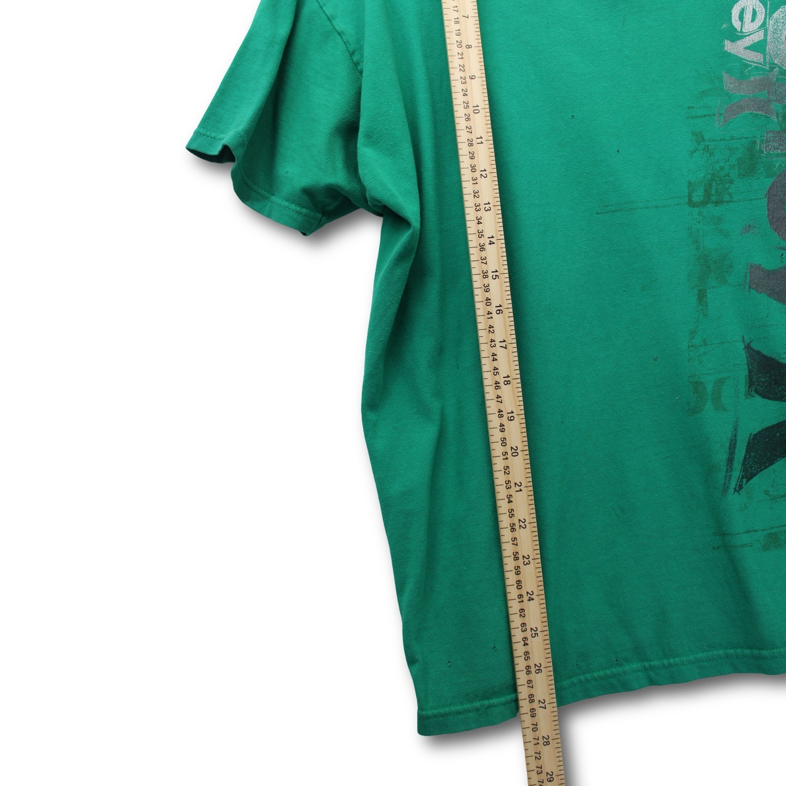 Vintage Y2K Hurley Graphic T-Shirt Mens Large Green Regular Fit Good - Image 4
