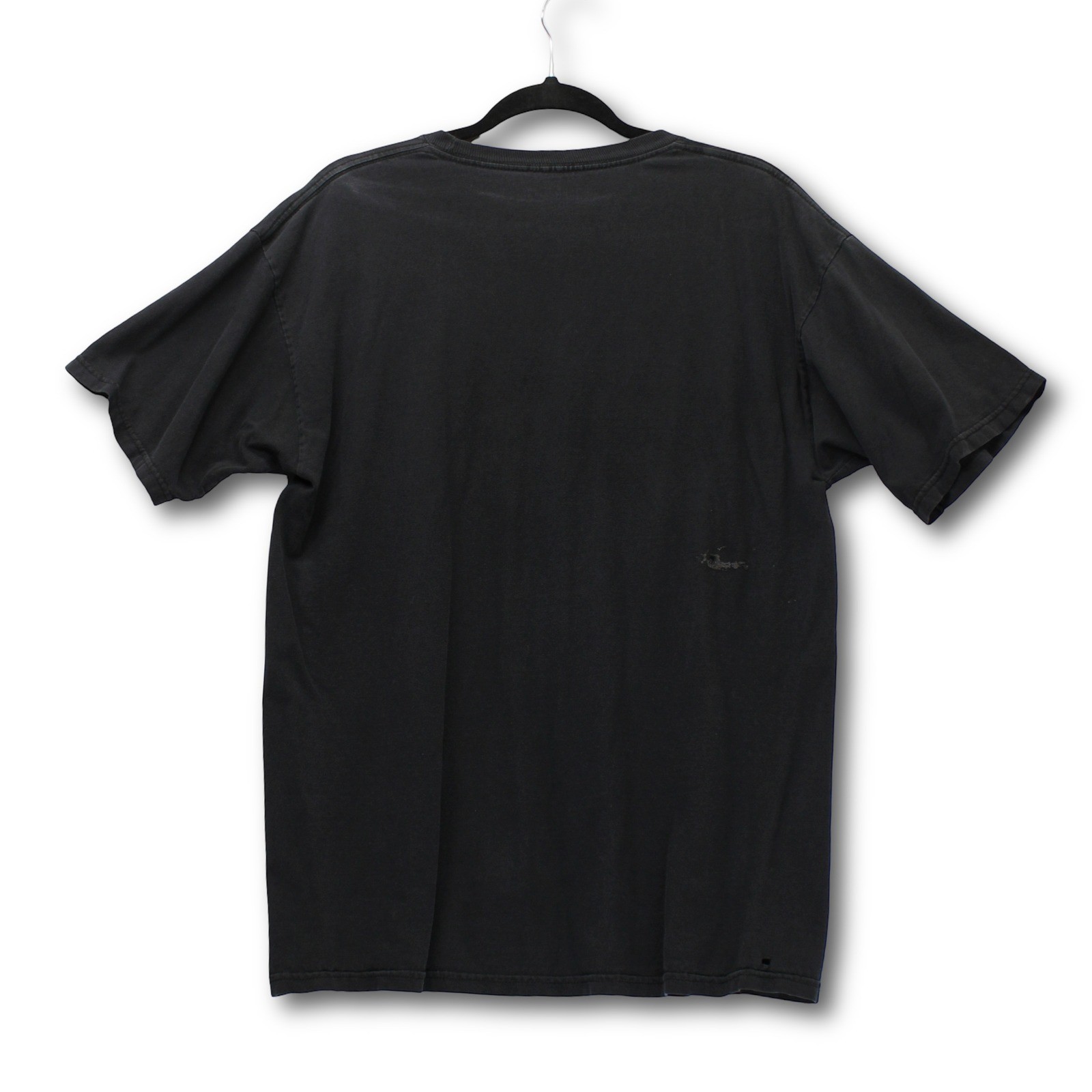 Vintage Y2K Hurley Skull Graphic T-Shirt Mens Large Black Fair - Image 2