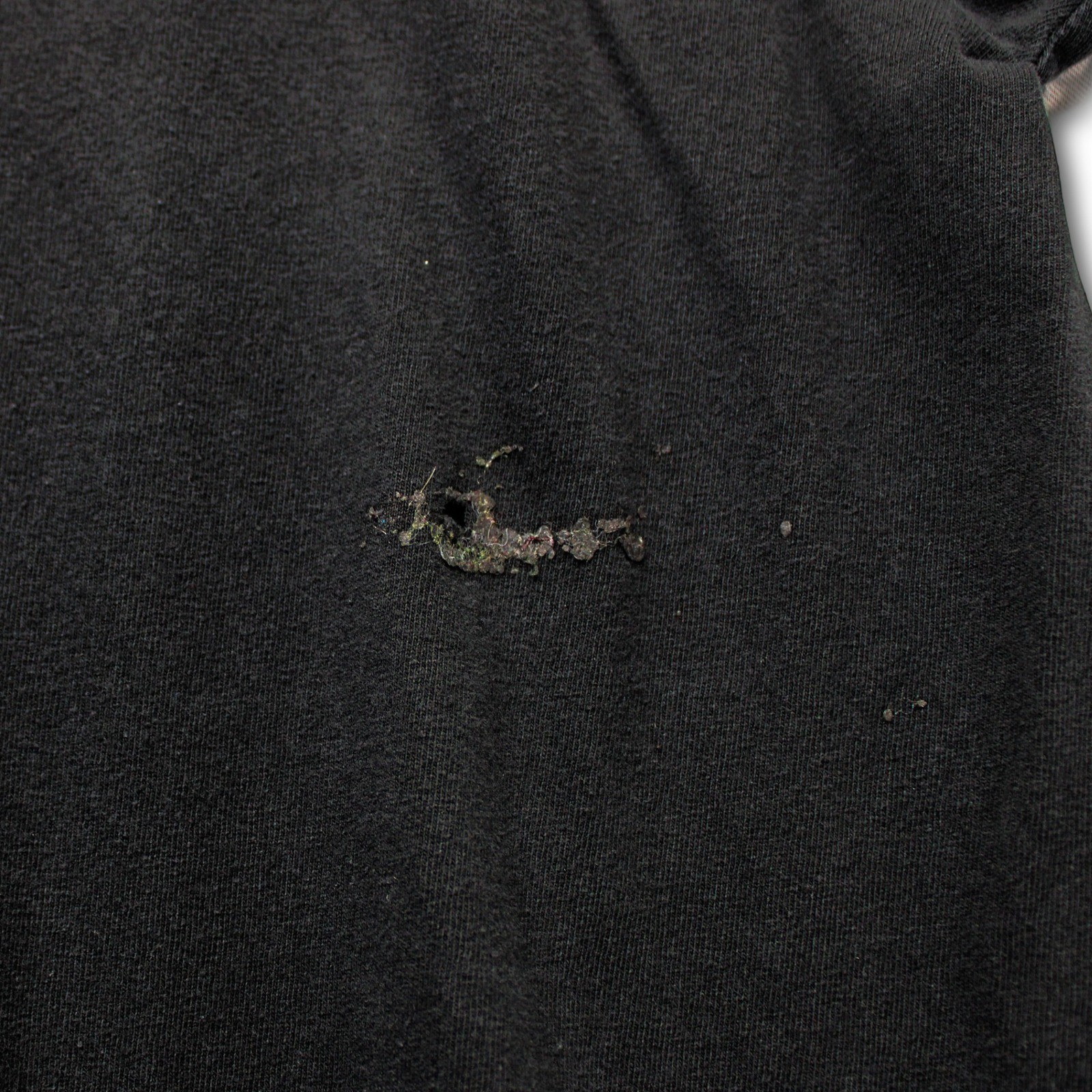 Vintage Y2K Hurley Skull Graphic T-Shirt Mens Large Black Fair - Image 5