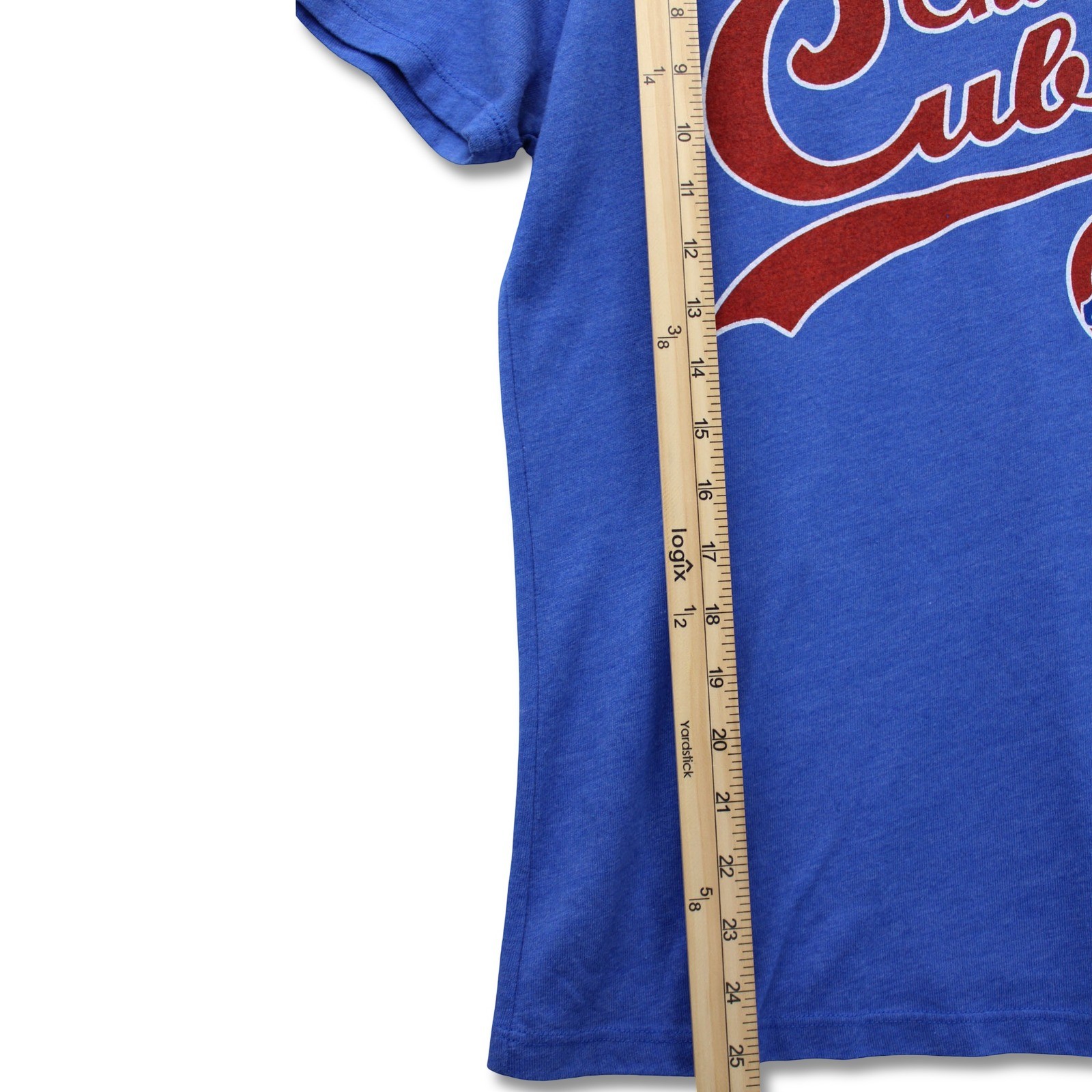 Majestic Threads Chicago Cubs T-Shirt Mens XL Blue MLB Baseball Excellent - Image 4