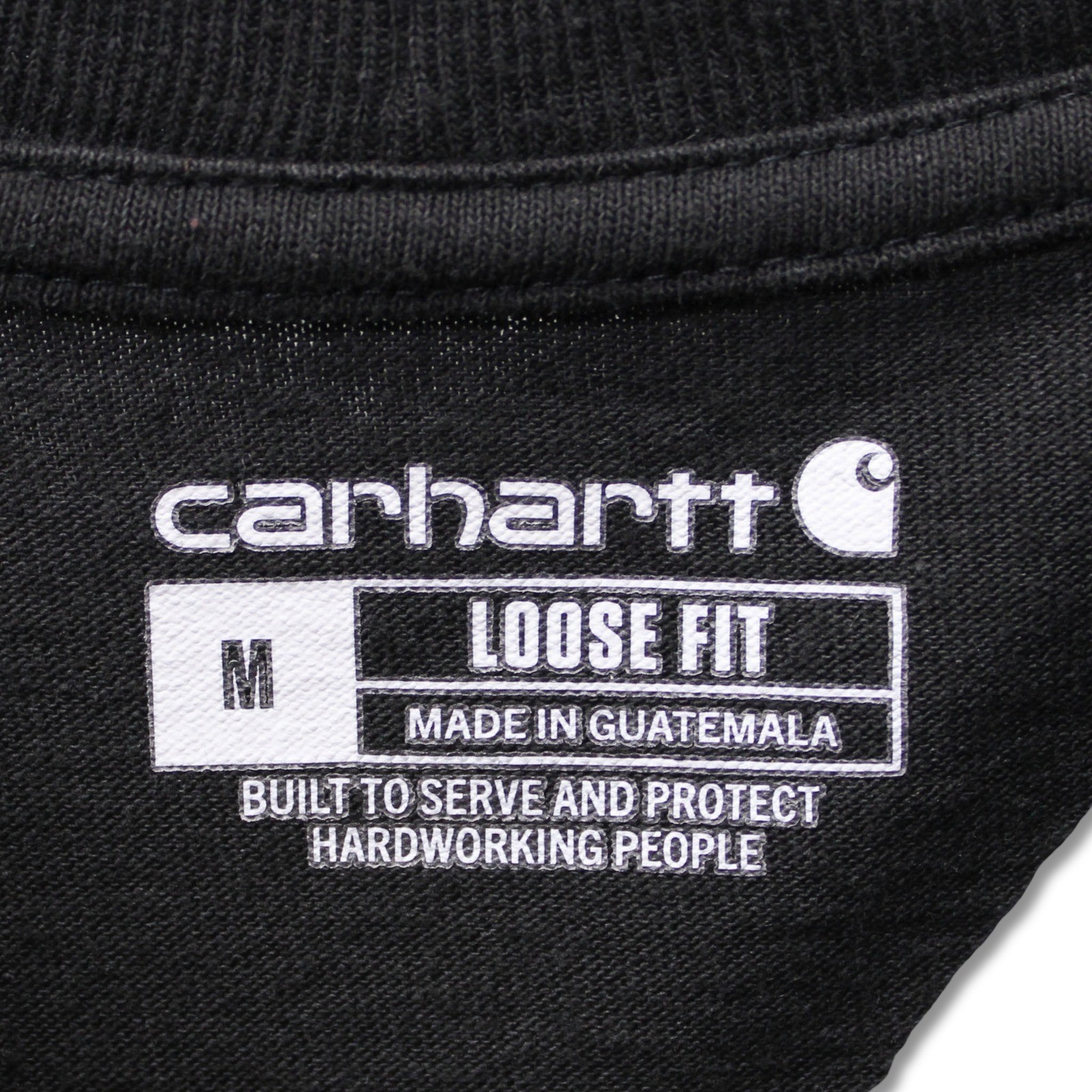 Carhartt Crazy Fresh Graphic Pocket T-Shirt Mens Medium Black Loose Fit - Image 4
