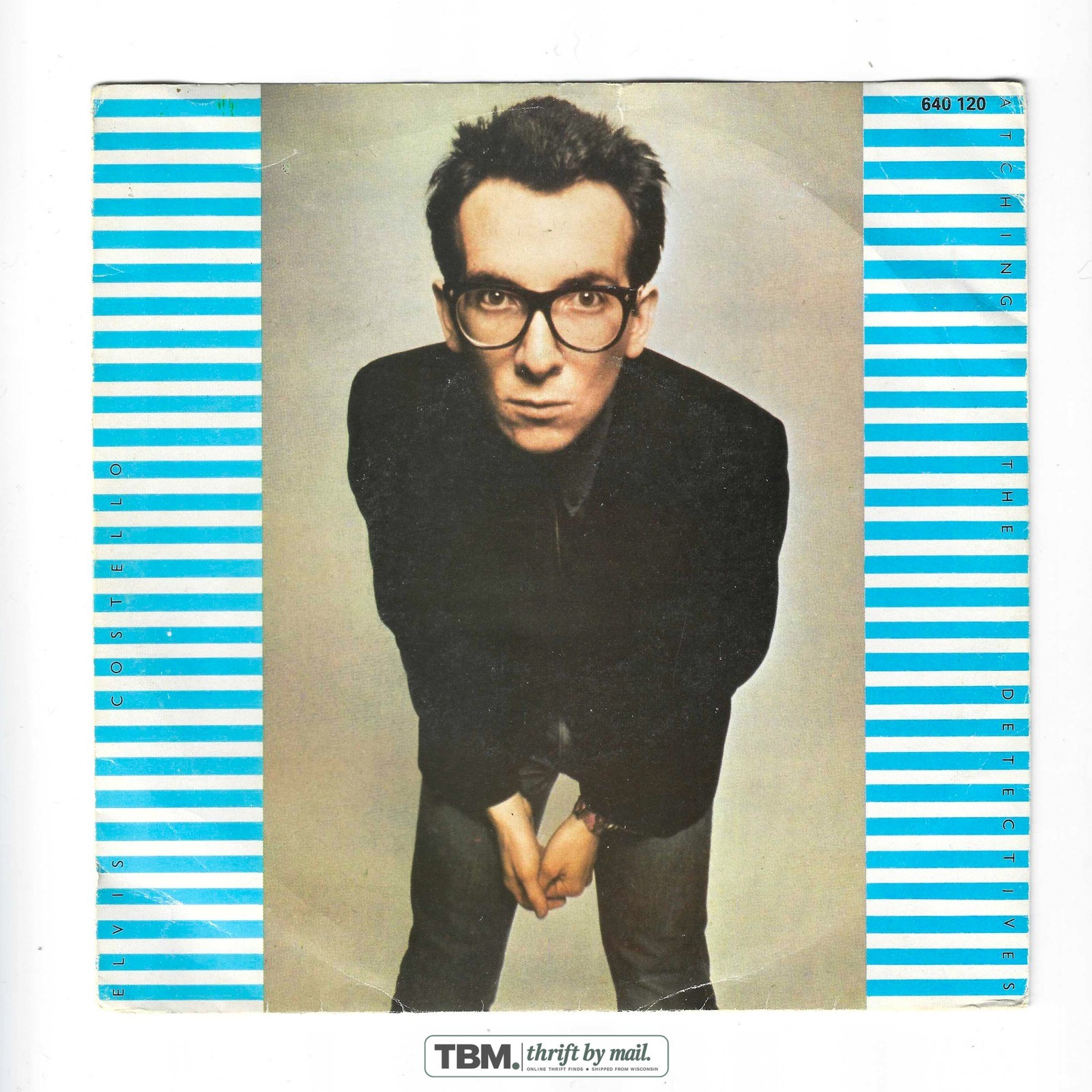 Elvis Costello Watching the Detectives 7" Vinyl Single 45 RPM Stiff Records - Image 2