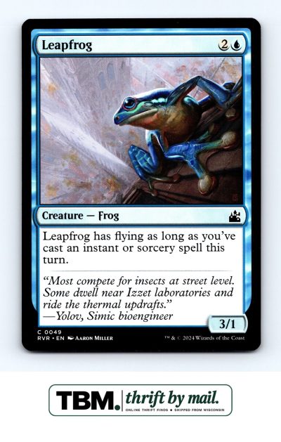 2024 Magic the Gathering Ravnica Remastered #49 Leapfrog
