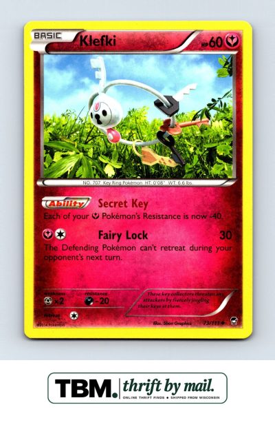 2014 Pokemon XY - Furious Fists #73/111 Klefki