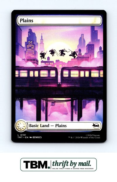 2026 Magic the Gathering Teenage Mutant Ninja Turtles #191 Plains (0191)