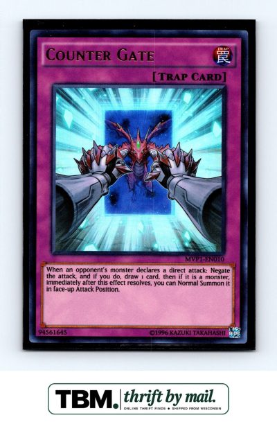 2016 Yugioh #MVP1-EN010 Counter Gate Foil