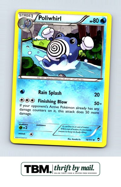 2014 Pokemon XY - Furious Fists #16/111 Poliwhirl