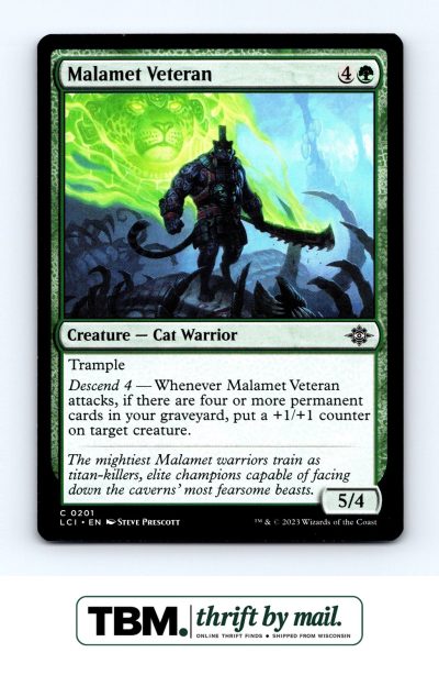 2023 Magic the Gathering The Lost Caverns of Ixalan #201 Malamet Veteran