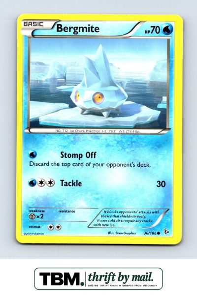 2014 Pokemon XY - Flashfire #30/106 Bergmite