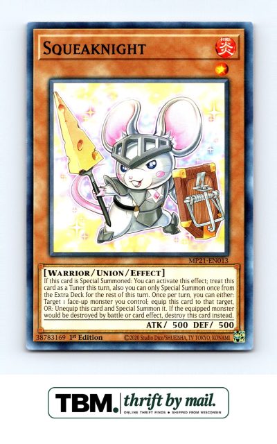 2021 Yugioh #MP21-EN013 Squeaknight