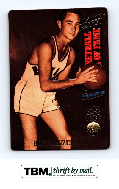 1993 Topps Action Packed Hall of Fame #24 Bob Wanzer Rochester Royals