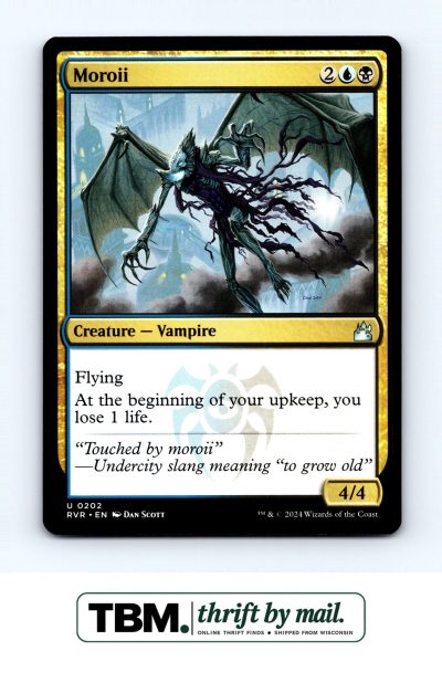 2024 Magic the Gathering Ravnica Remastered #202 Moroii