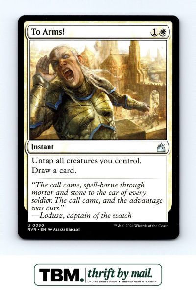 2024 Magic the Gathering Ravnica Remastered #30 To Arms!