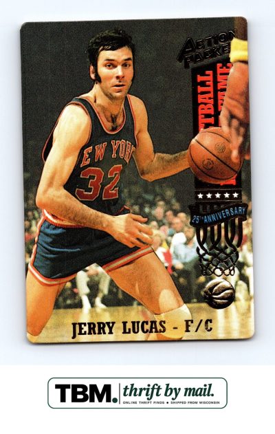 1993 Topps Action Packed Hall of Fame #38 Jerry Lucas New York Knicks