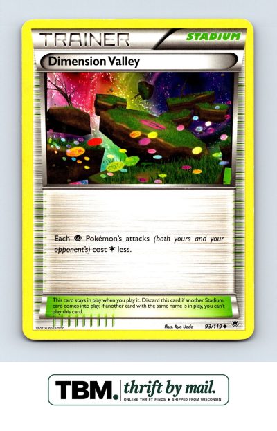2014 Pokemon XY - Phantom Forces #93/119 Dimension Valley