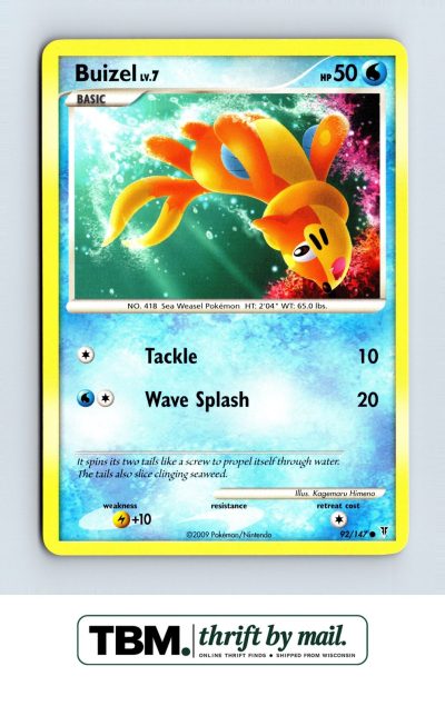 2009 Supreme Victors #92/147 Buizel