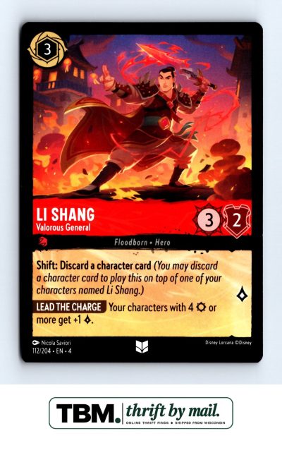 2024 Disney Lorcana Ursula's Return #112/204 Li Shang