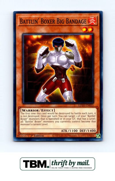 2023 Yugioh #LD10-EN055 Battlin' Boxer Big Bandage