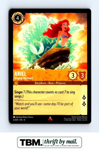 2024 Disney Lorcana Ursula's Return #3/204 Ariel
