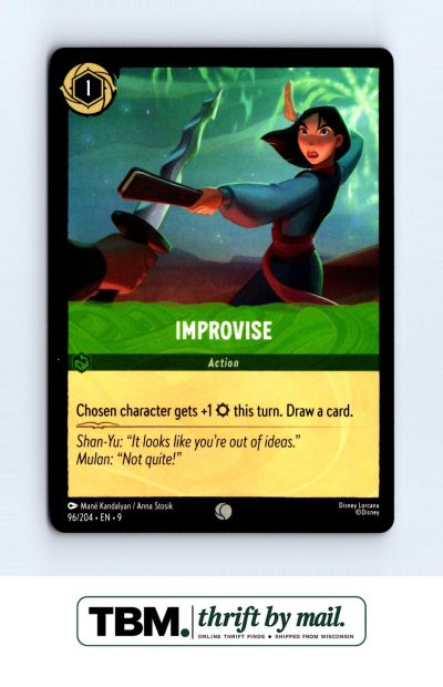 2025 Disney Lorcana Fabled #96/204 Improvise