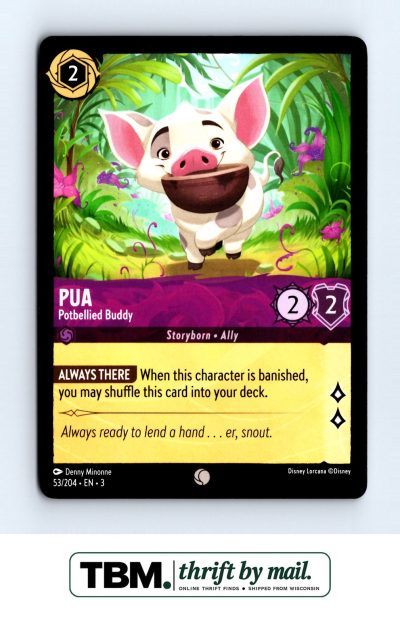 2024 Disney Lorcana Into the Inklands #53/204 Pua