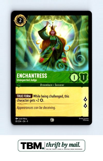2025 Disney Lorcana Fabled #81/204 Enchantress