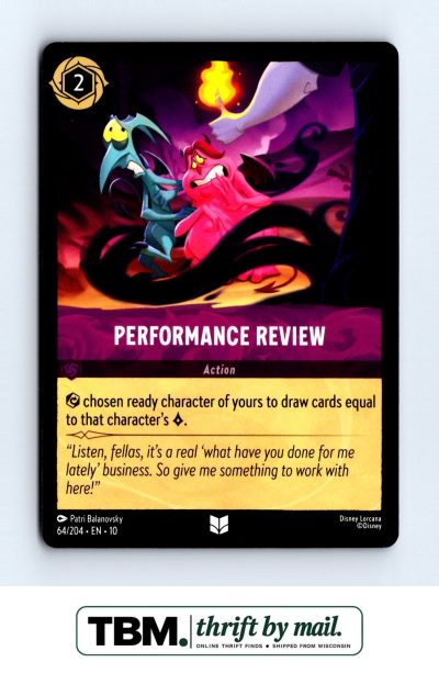 2025 Disney Lorcana Whispers in the Well #64/204 Performance Review