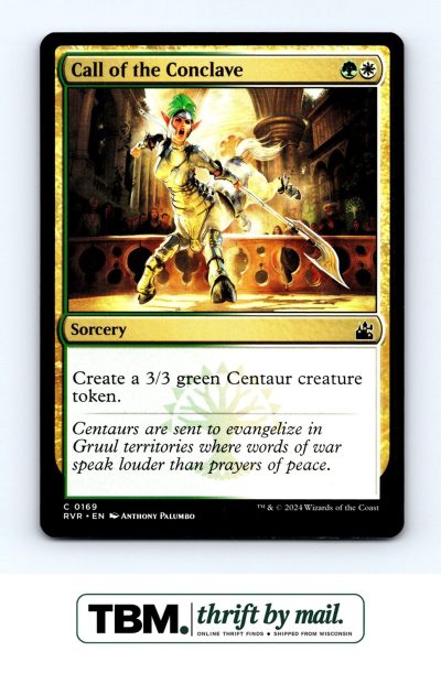 2024 Magic the Gathering Ravnica Remastered #169 Call of the Conclave